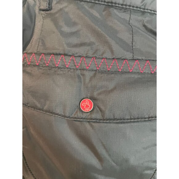JDX Multisports Black Snowboard Snow Pants With Red Stitching & Bunny Logo - Picture 8 of 16